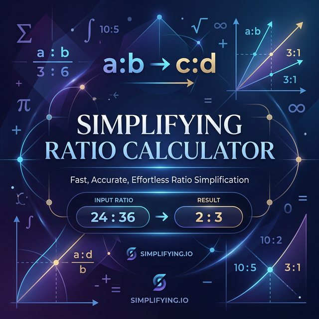 Simplify Ratios with Fractions Calculator — Instant Step-by-Step Solutions